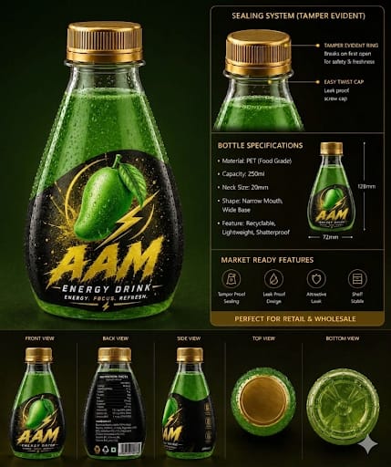 AAAM Energy Drink Product